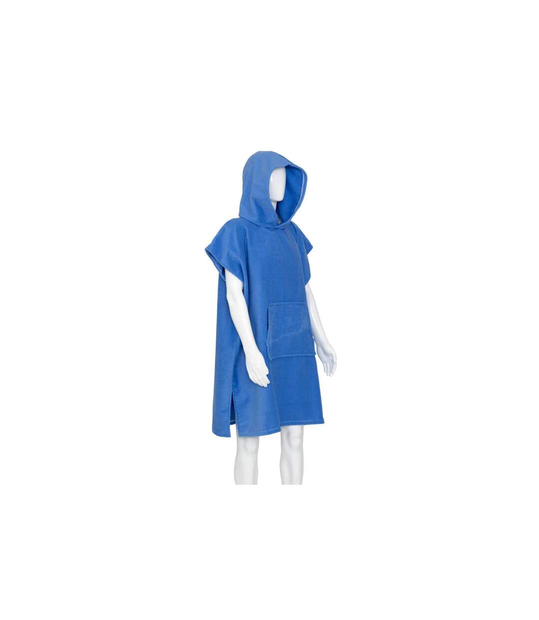 Poncho de Plage en Microfibre Azul 80x100cm Bleu-1