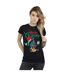 Disney T-shirt en coton Femmes/Dames Princesse Ariel Joyeux Noël (Noir) - UTBI48203-2