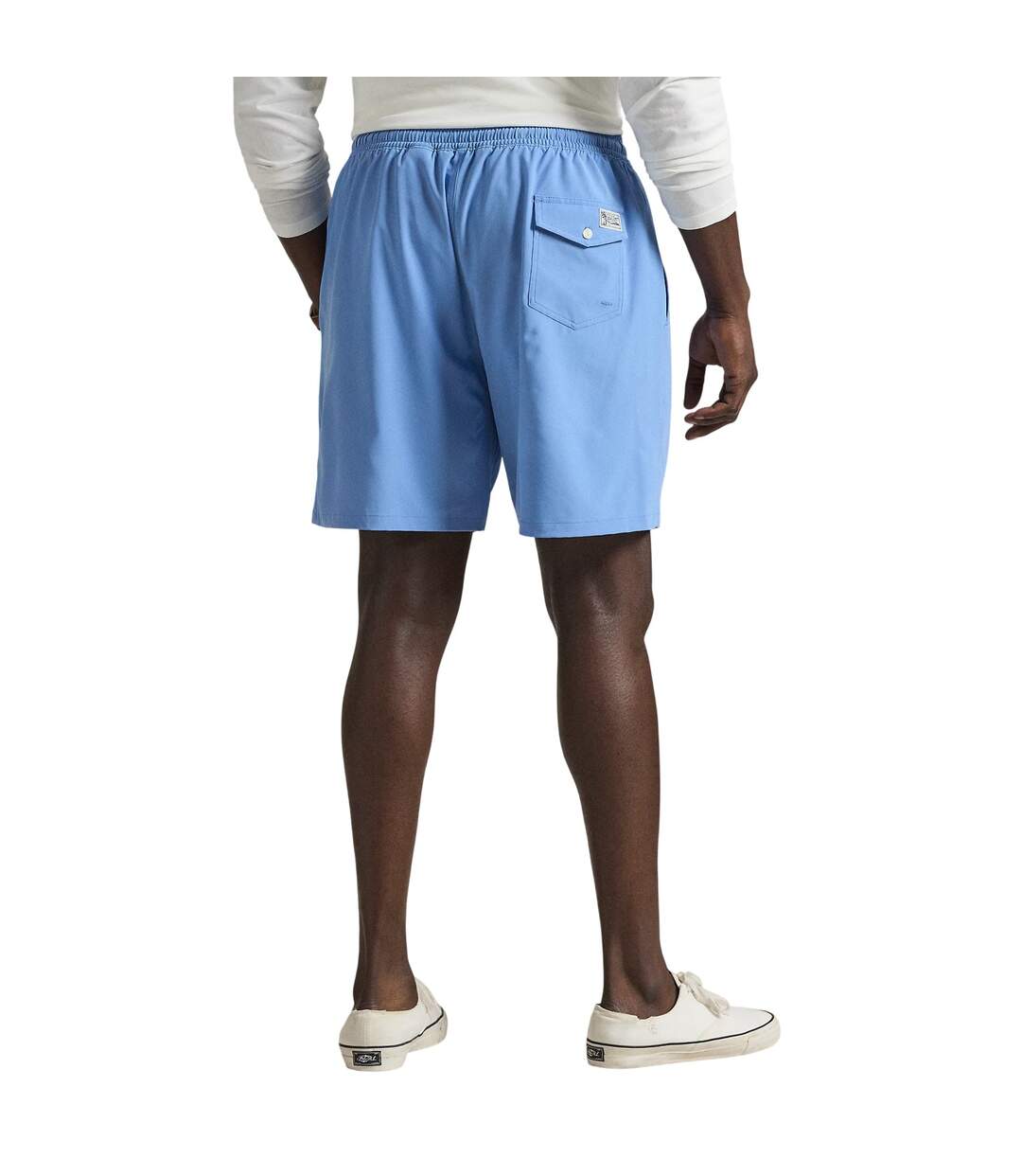Short De Bain Traveller Homme Bleu Clair Ralph Lauren-2