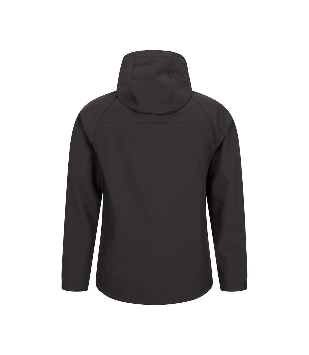 Mens Exodus Waterproof Soft Shell Jacket Black Mountain Warehouse-2