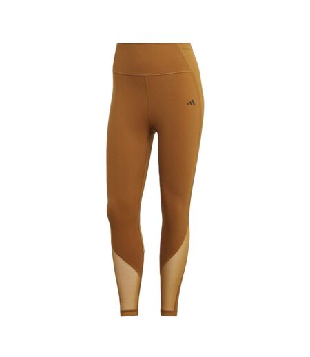 Legging Hiit Femme Marron Adidas
