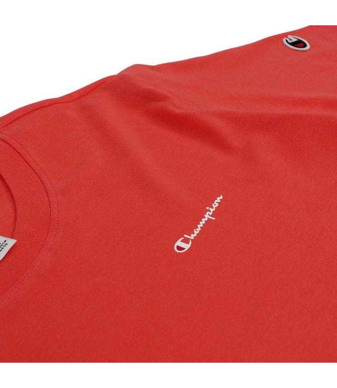 T-shirt Motif/style Logo Femme Orange Champion-3