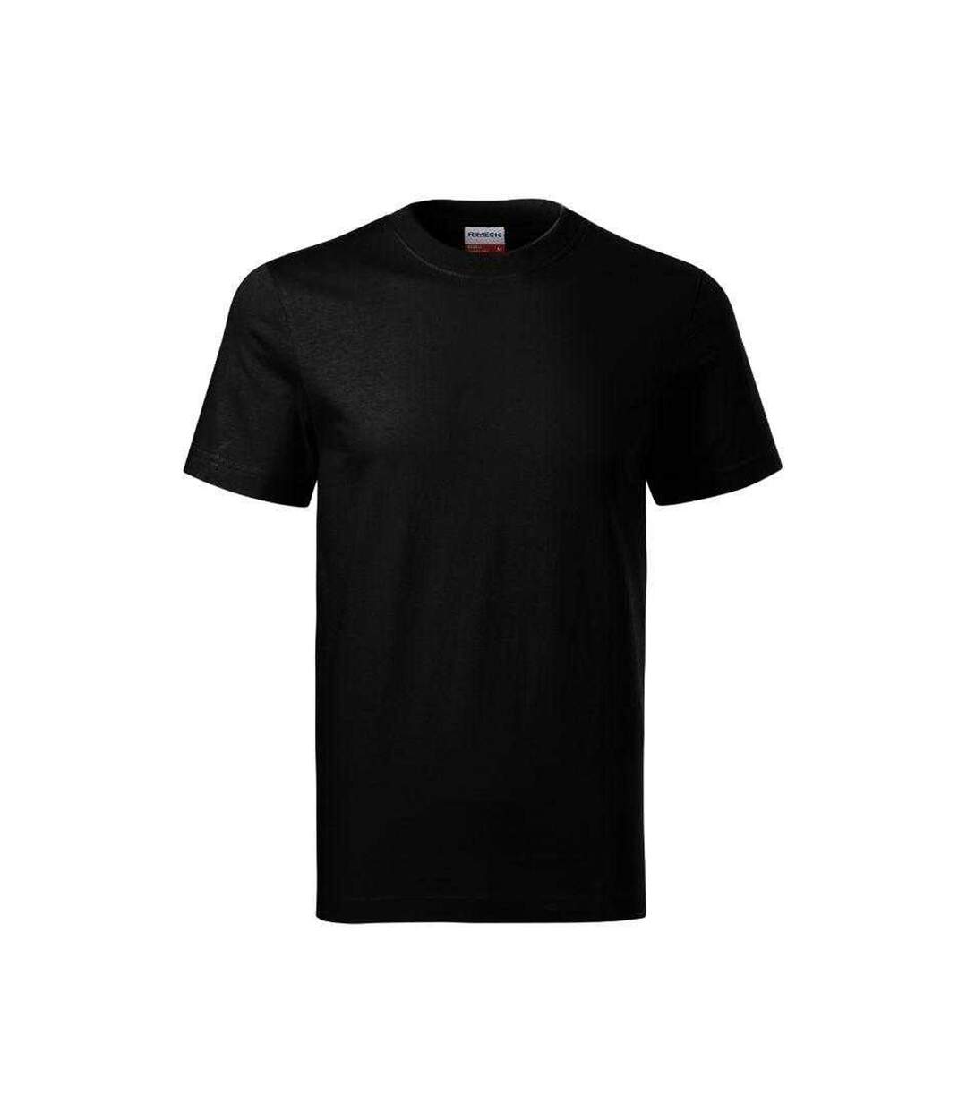 Mens Recall T-shirt Black Rimeck-1