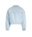 Womens/ladies lightweight trucker jacket light blue Levis-2