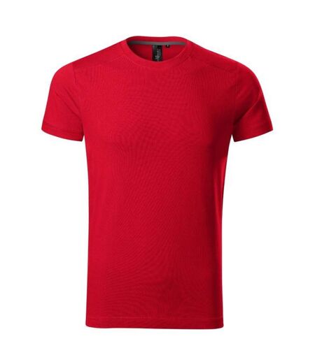 T-shirt Motif/style Uni Action Homme Rouge Malfini