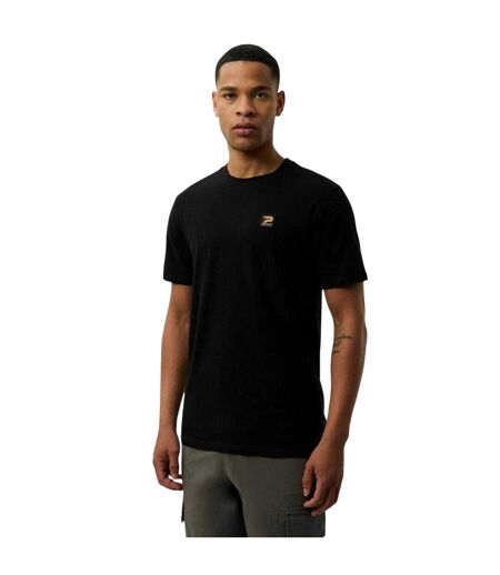 Mens Campbell Cotton Regular T-shirt Black Patrick