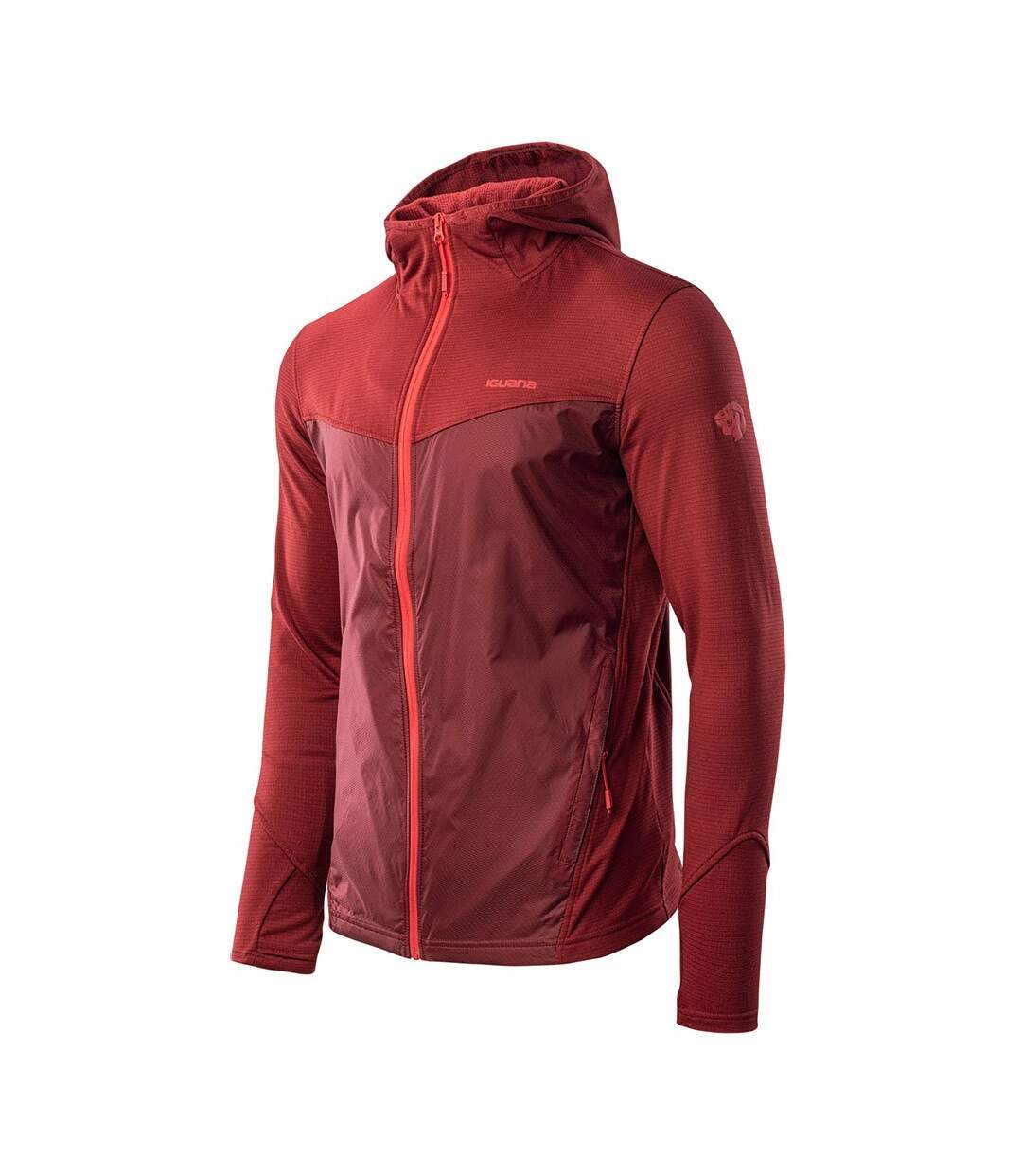 Veste À Capuche Scone Homme Tomate Séchée Rouge Iguana-4