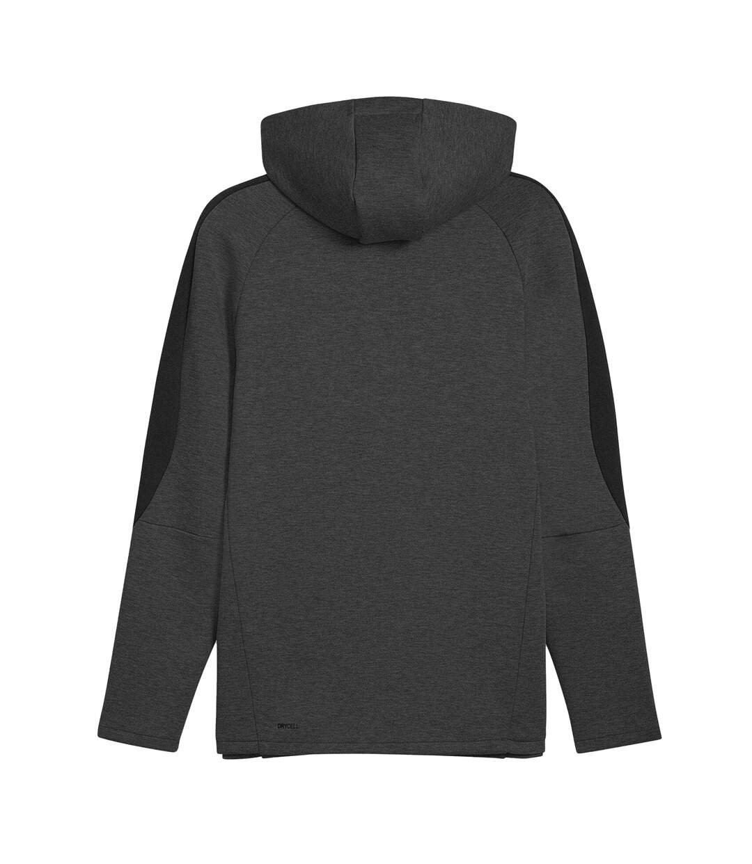 Mens Evostripe Full Zip Hoodie Dark Grey Heather Puma-2