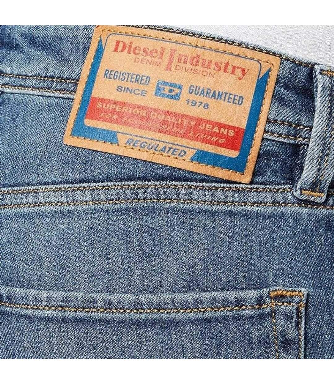 Jean Larkee-beex Homme Gris Diesel-4