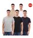 T-shirts Frankinz Homme Noir Gris Blanc Beige Duck And Cover-1