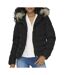 Doudoune noir femme only quilted-1