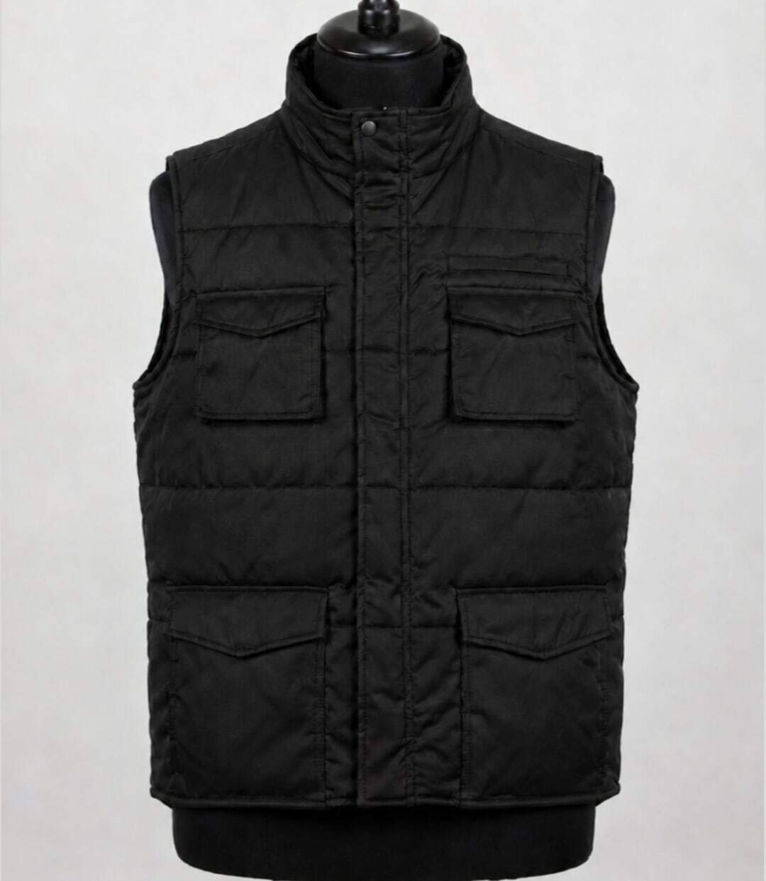 LEDERTYS TRUCKER P500  — Gilet sans manches noir : isolation matelassée et pan protège-reins-2