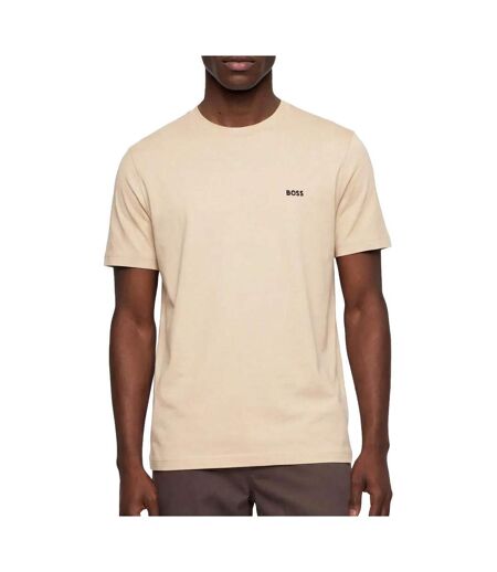 T-Shirt écru homme hugo boss thompson