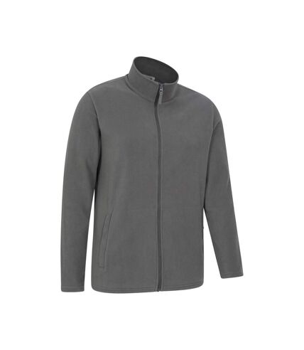 Mens camber fleece jacket dark grey Mountain Warehouse