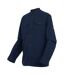 Surchemise Motif/style Uni Spennith Homme Bleu Marine Marron Regatta-4