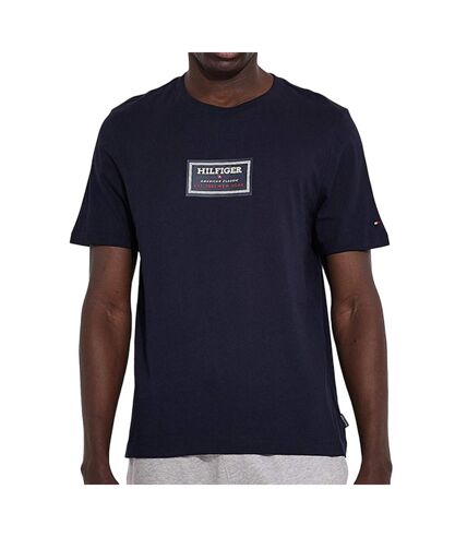 T-shirt Marine Homme Tommy Hilfiger Label Hd - L