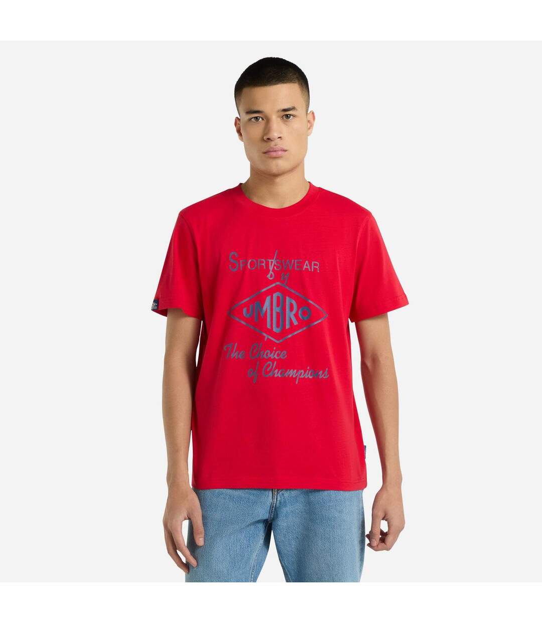 Umbro - T-shirt CHOICE OF CHAMPIONS - Homme (Rouge) - UTUO2076-1