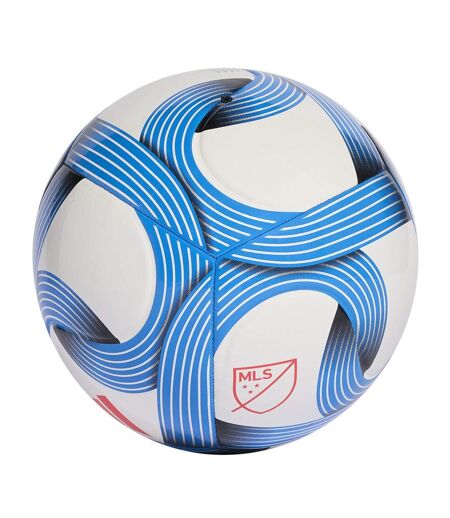 Ballon De Foot Pour Match Mls Club Taille 5 Blanc Bleu Adidas
