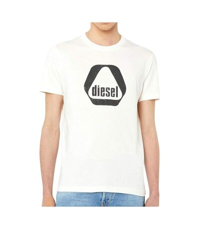 T-shirt Blanc Homme Diesel Diegor81E - S