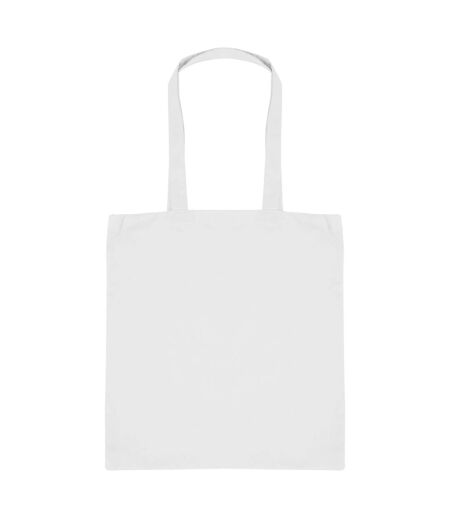 Sac en coton mixte taille unique blanc Absolute Apparel