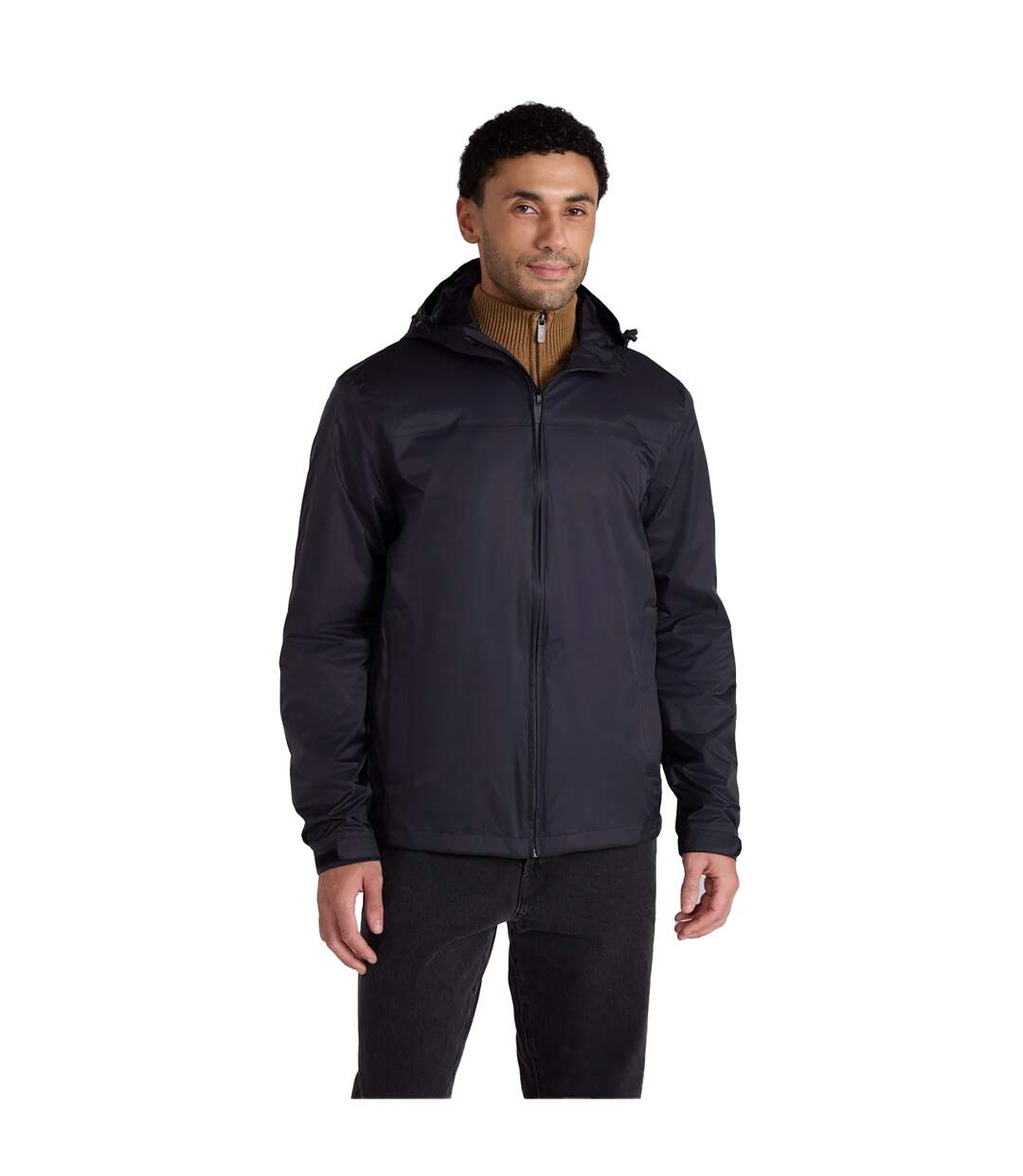 Mens Torrent Lightweight Waterproof Jacket Black Animal-3