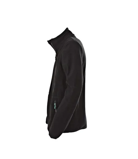 Mens Speedway Fleece Jacket Black Printer