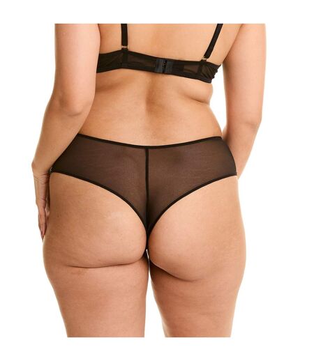 Shorty tanga noir/bleu Alcove