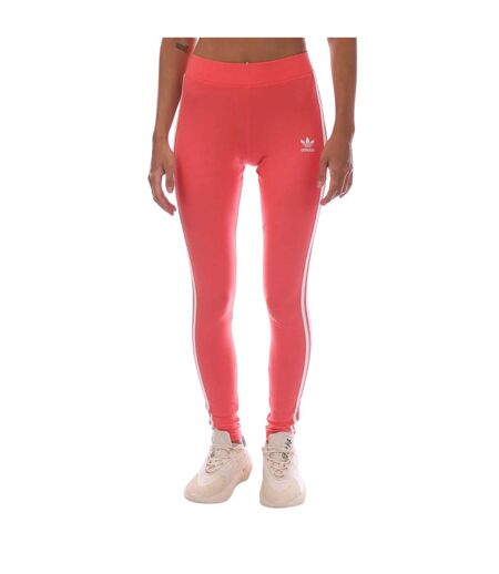 Legging Motif/style 3 Rayures Classics Femme Rose Adidas