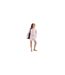 Womens/ladies Zoe Seersucker Stripe Shorts Pink Lady JJXX-1