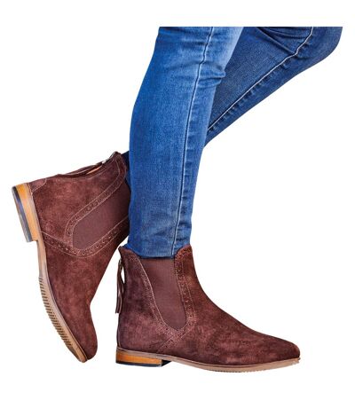 Bottes En Daim Marron Dublin