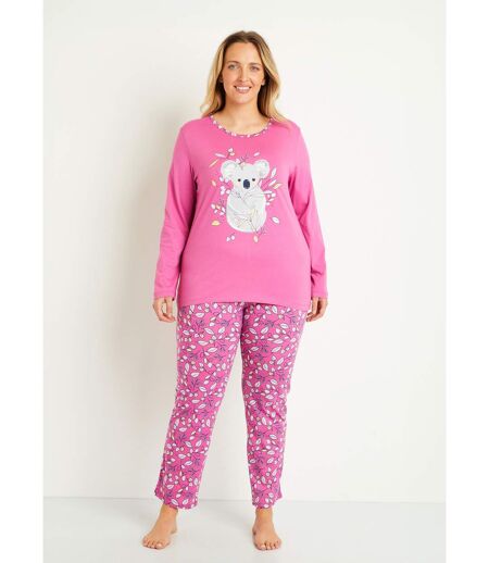 Pyjama coton imprimé motif koala
