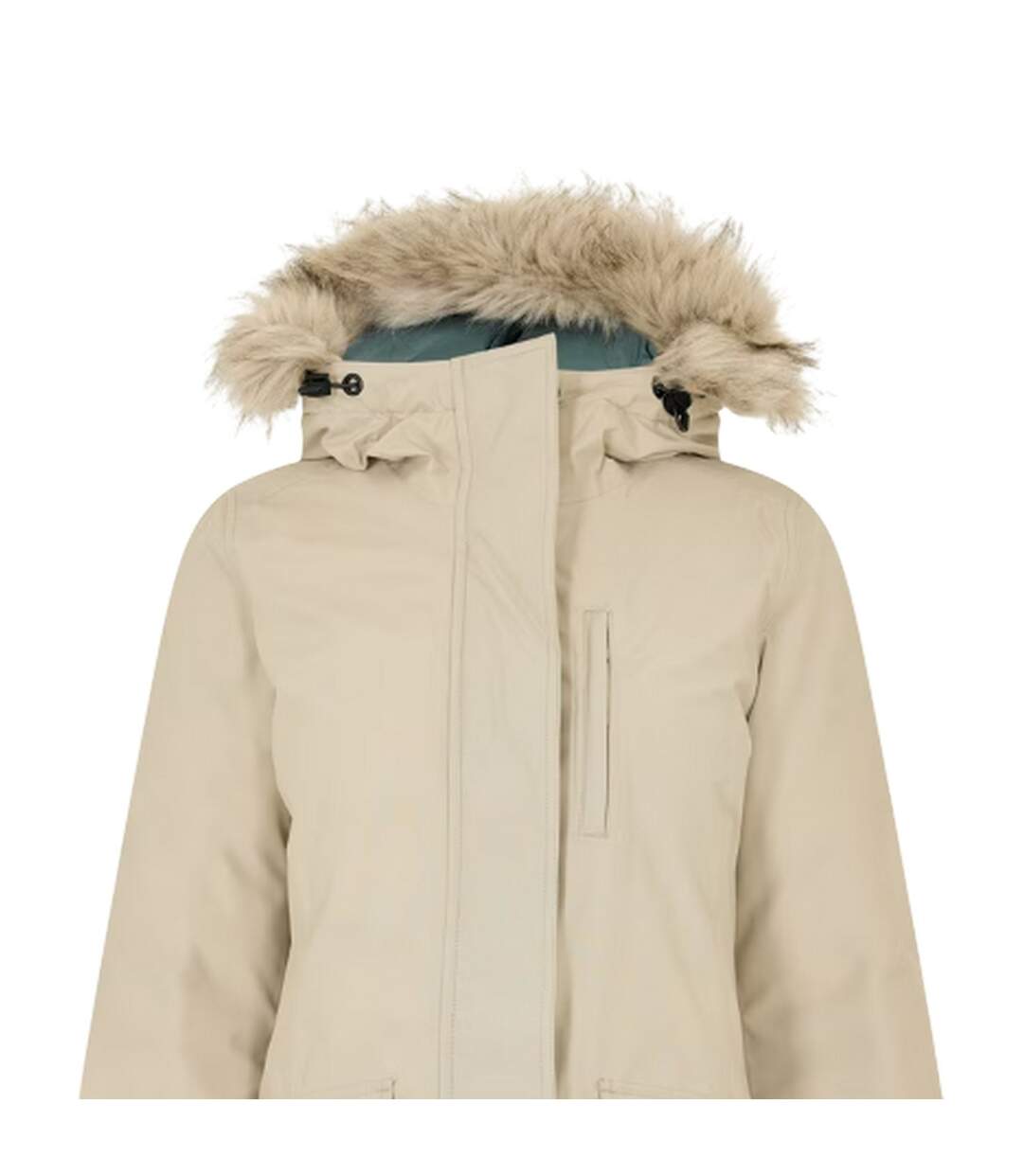 Womens/ladies Waterproof Parka White Timberland-3