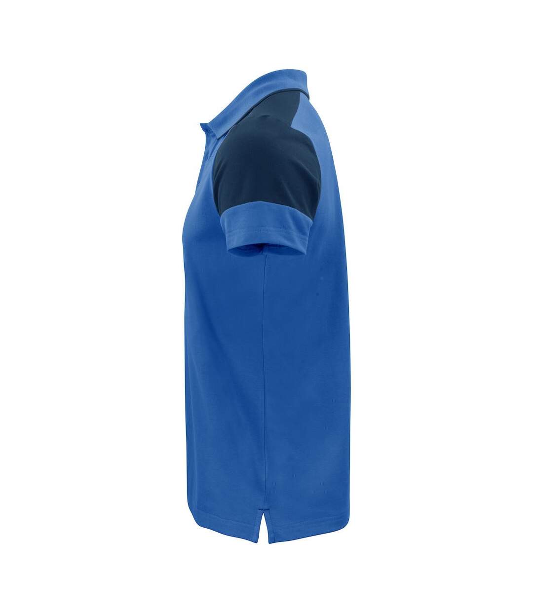 Polo Prime Homme Bleu Marine Bleu Cobalt Printer-3