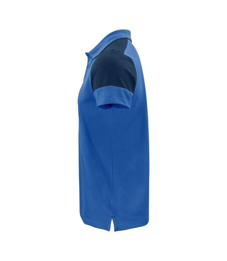 Polo Prime Homme Bleu Marine Bleu Cobalt Printer
