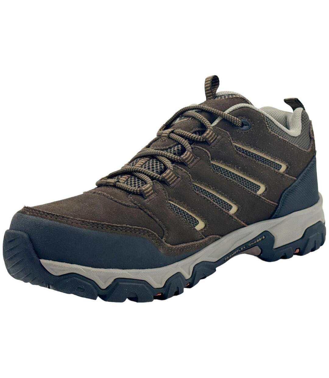 Mens Mount Suede Low Waterproof Walking Shoes Brown Karrimor-4