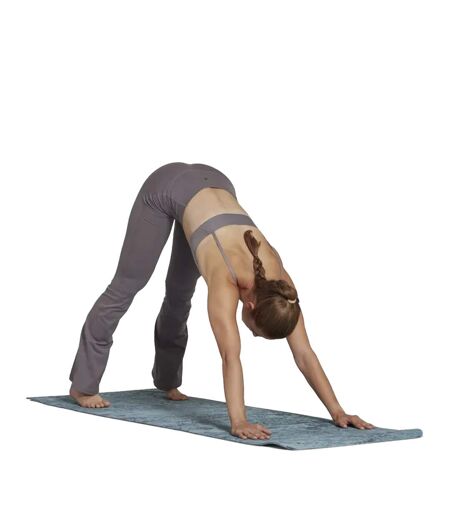Legging yoga studio femme gris Adidas