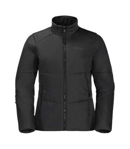 Doudoune Matelassée Bergland Ins Femme Noir Jack Wolfskin