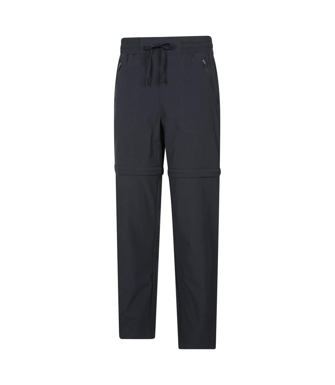 Womens/ladies explorer zip-off trousers black Mountain Warehouse-4