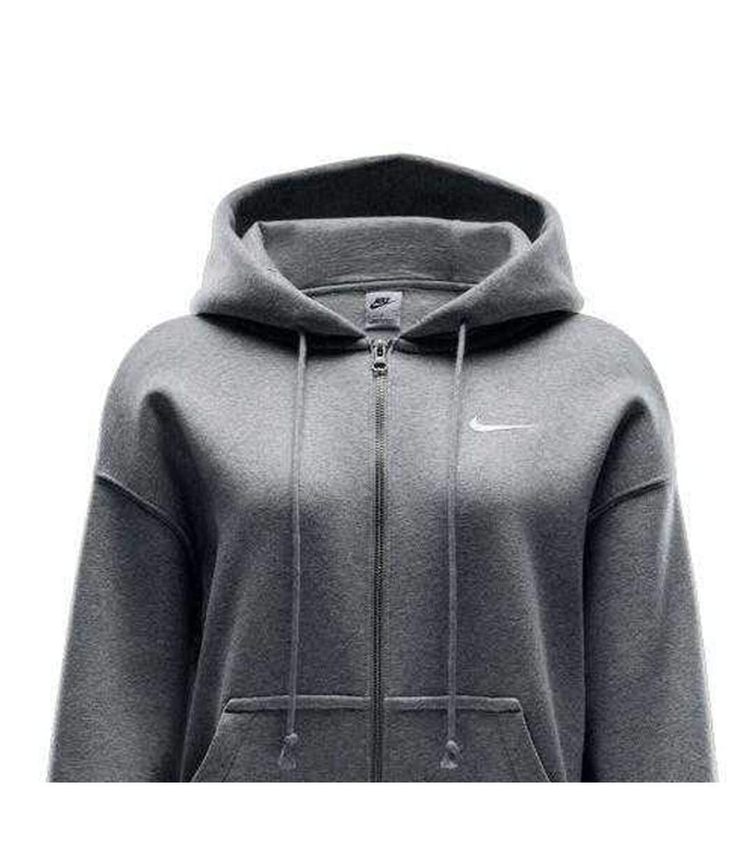 Sweat À Capuche Phoenix Femme Gris Nike-4