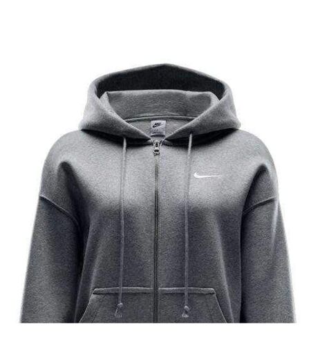 Sweat À Capuche Phoenix Femme Gris Nike