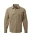 Mens Expert Kiwi Long-sleeved Shirt Pebble Brown Craghoppers-2