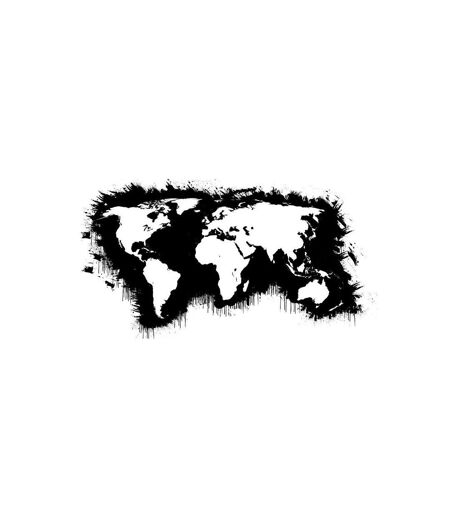 Papier Peint XXL White Continents, Black Oceans... 270x550cm