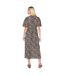 Womens/ladies ditsy floral empire flutter midi dress multicoloured Dorothy Perkins