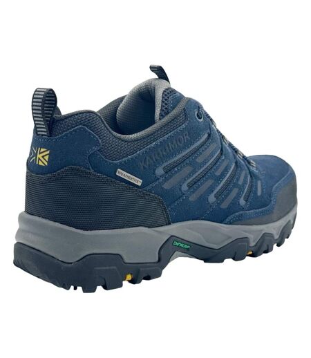 Mens Mount Suede Low Waterproof Walking Shoes Navy Karrimor