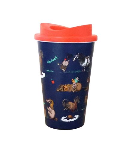 Mug de voyage thelwell collection practice makes perfect taille unique rouge / bleu marine Hy