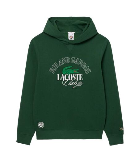 Sweat À Capuche Roland Garros Edition Adulte Vert Lacoste