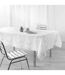 Nappe Imprimé Métallisé Bully 150x300cm Blanc-3