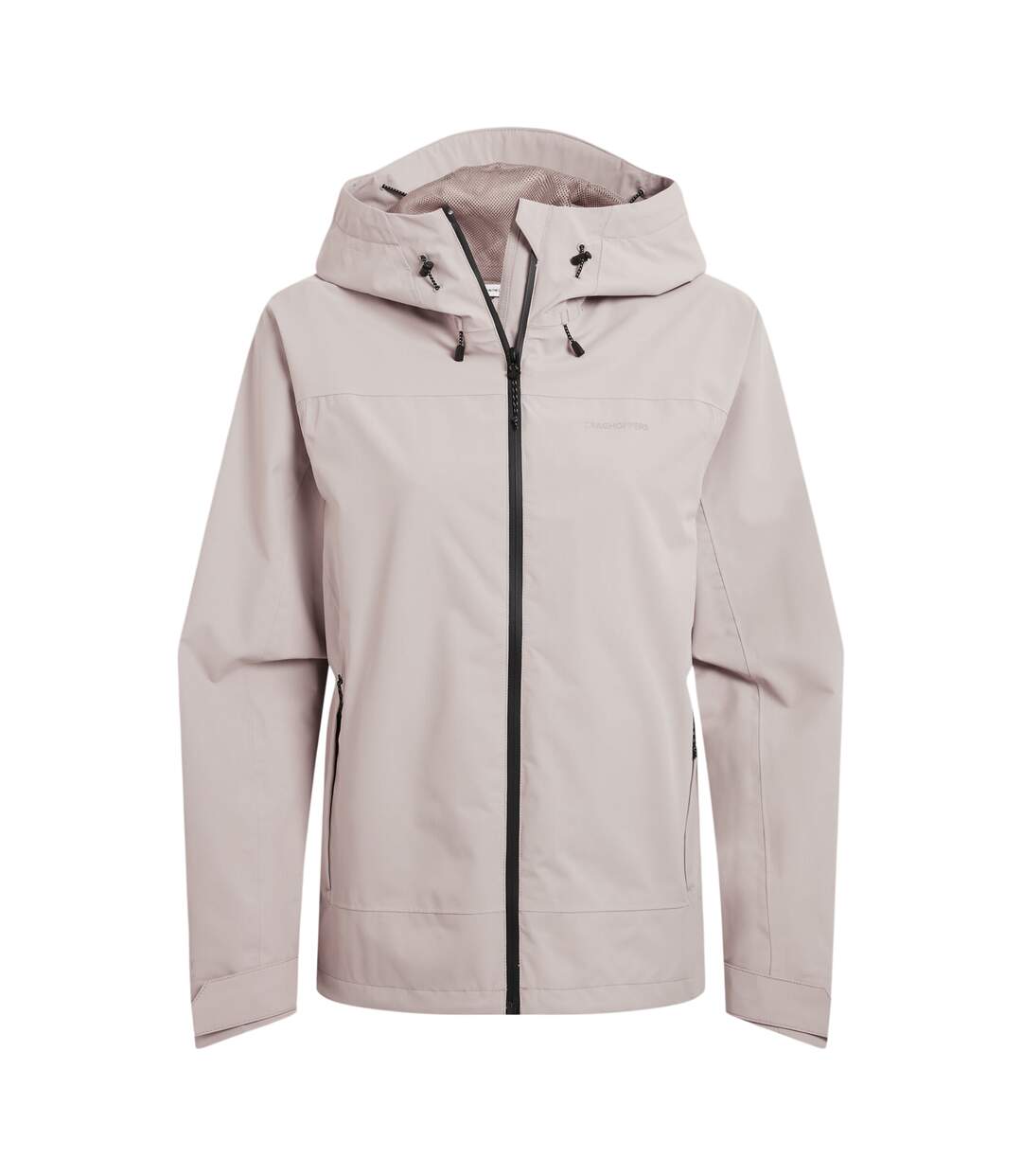 Womens/ladies Zohra Waterproof Jacket Soft Mushroom Craghoppers-2