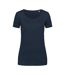 Stedman Womens/Ladies Finest Cotton Tee (Bleu) - UTAB362