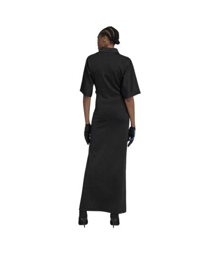 Robe Longue Trefoil Femme Noir Adidas